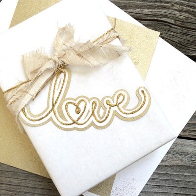 DIY Love Gift Tag designed by Jen Goode