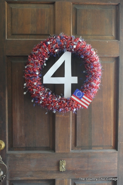 July 4th wreath