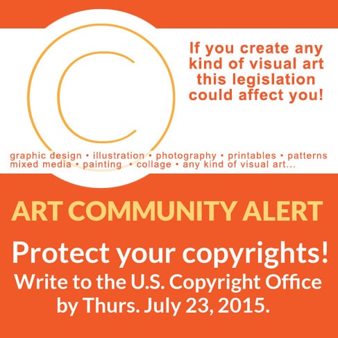 Art Community Alert - Help Protect YOUR Copyrights