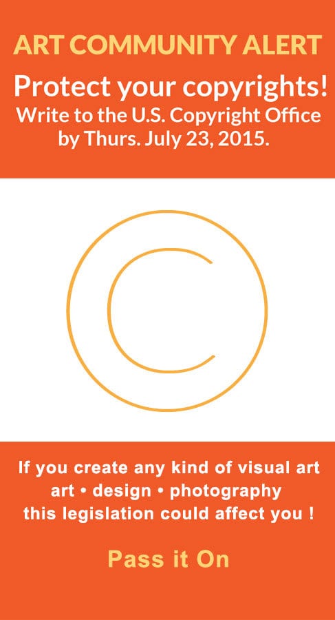 Art Copyright Alert - Help Protect Your Copyrights!