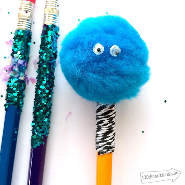 fuzzy-pencil-decoration