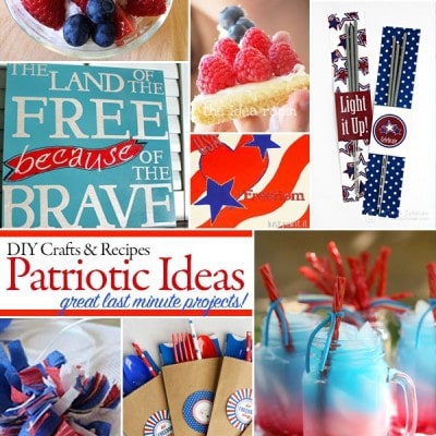 last Minute Patriotic Project ideas