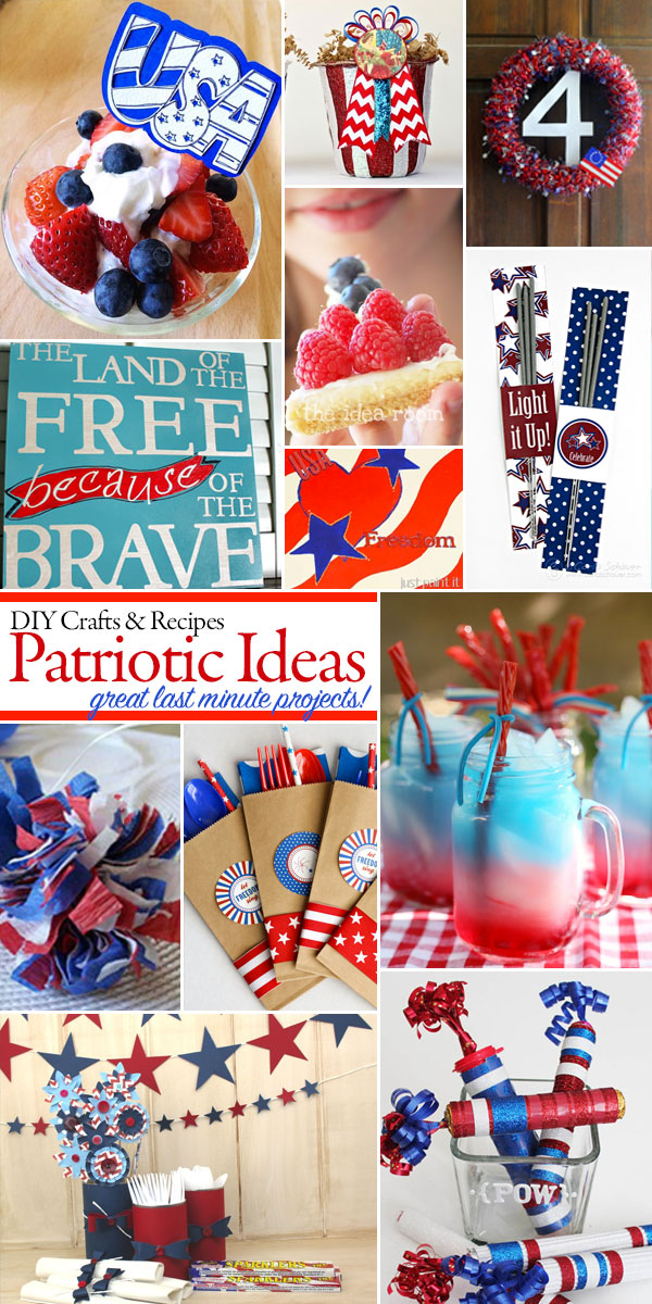 last Minute Patriotic Project ideas