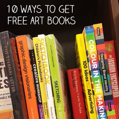 10 ways to get free art books