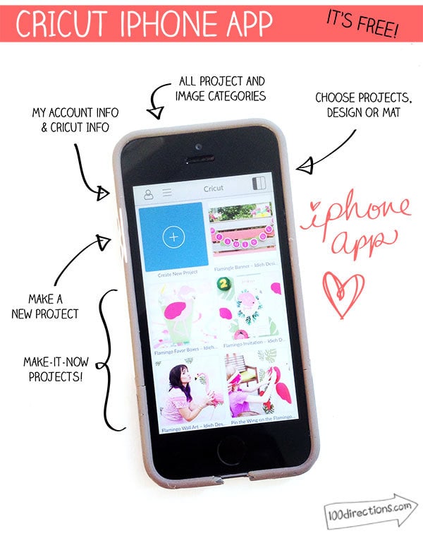 Download Create Anywhere With The Iphone App For Cricut Design Space 100 Directions