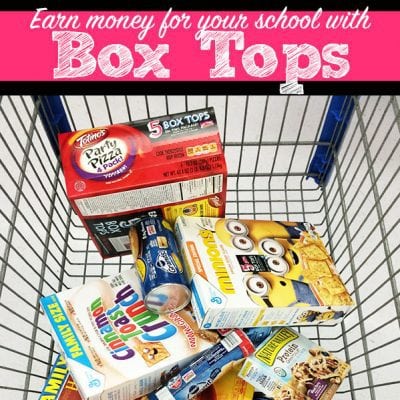 Box Tops products to buy at Walmart for Back-to-school