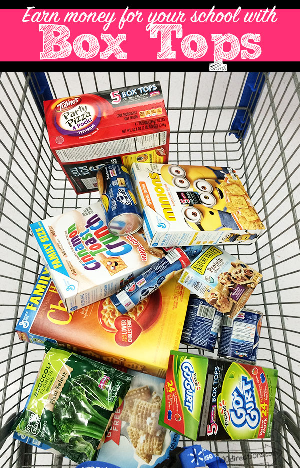 Box Tops products to buy at Walmart for Back-to-school