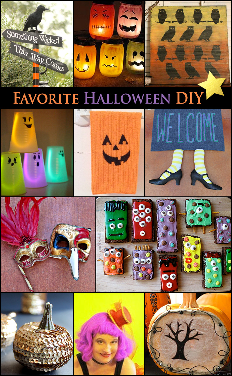 Favorite Halloween DIY Crafts and Recipes - 100 Directions