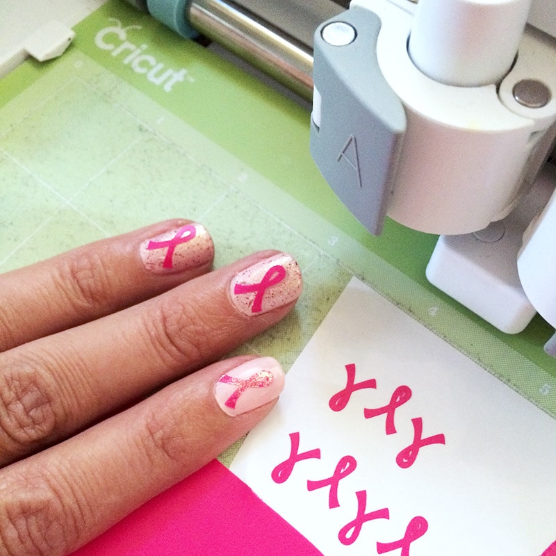 Cutting out ribbons with the Cricut Air