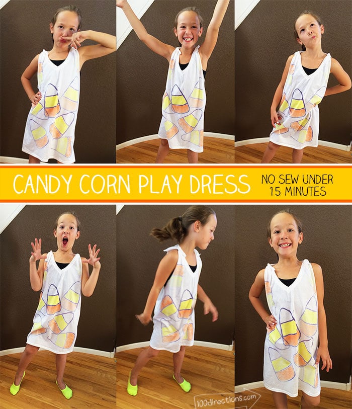 Candy Corn Play Dress