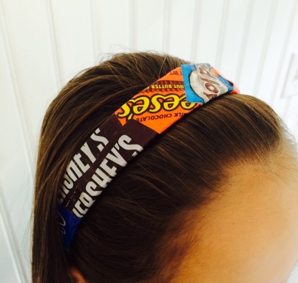 Candy Wrapper Headband from LuckyScarf