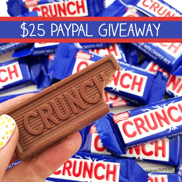 Enter for a chance to win $25 Paypal Cash
