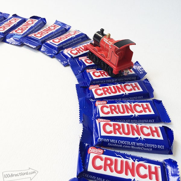 Build a candy train track