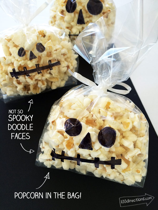 Make a whole bunch of popcorn bags