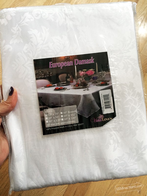 Wayfair Tablecloth I received