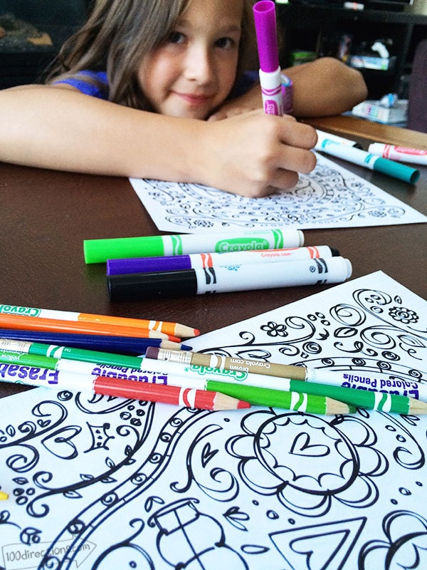 Sugar Skull coloring page by Jen Goode