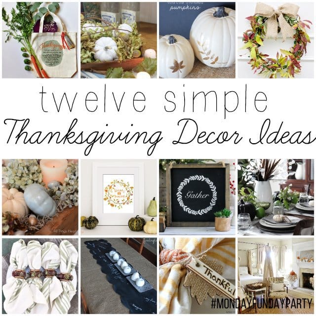 Thanksgiving Decor Ideas