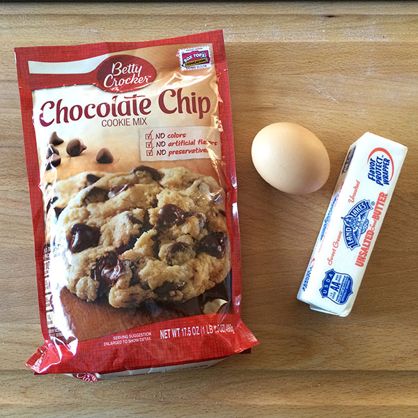 Betty Crocker cookie mixes are easy to make!