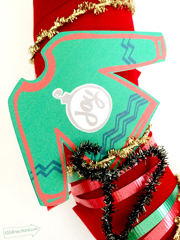 Create Print then Cut ugly sweaters with your Cricut machine
