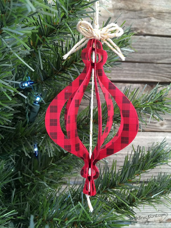 DIY Christmas Ornament designed by Jen Goode