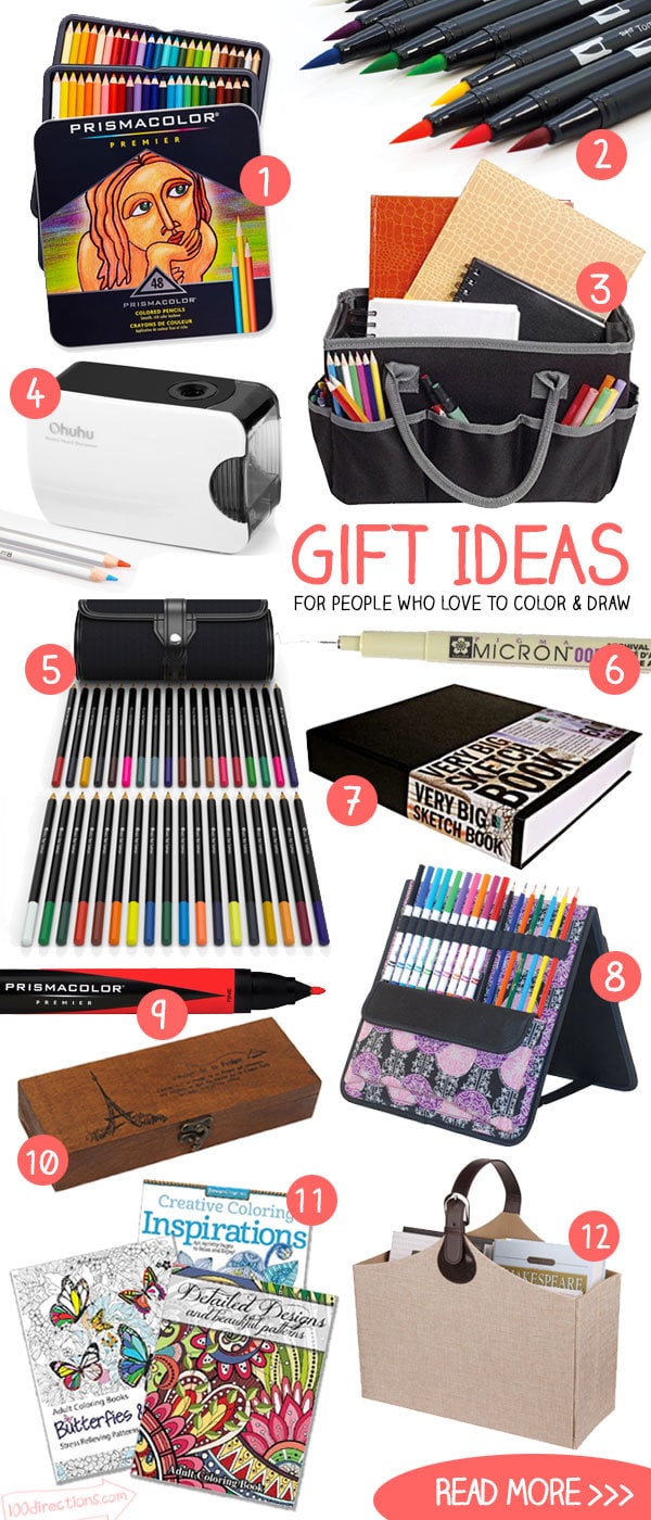 Gift Ideas for Kids who Love to Doodle, Write, & Draw