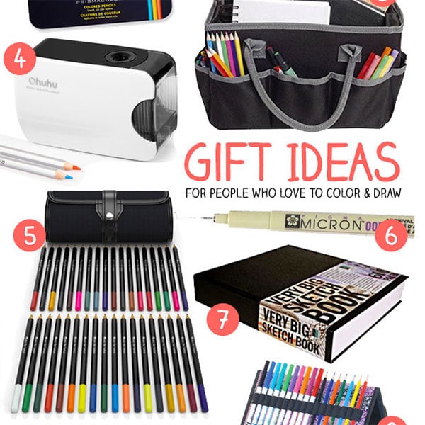 Gift Ideas For People Who Love To Draw And Color 100