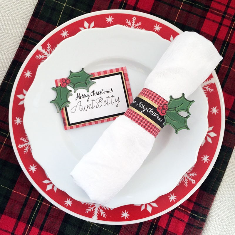 Awesome Diy Christmas Place Setting Ideas images