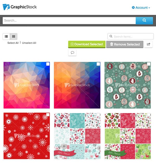 Save images to your GraphicStock folders to download later