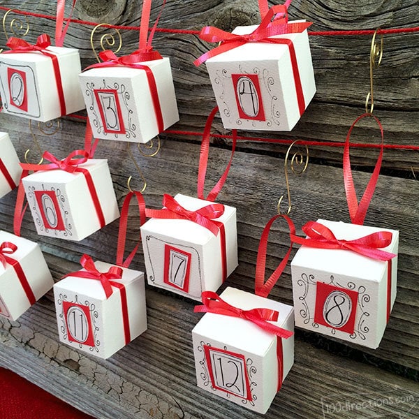 Printable Advent Boxes for Small Gifts Graphic by print.cut.hang · Creative  Fabrica