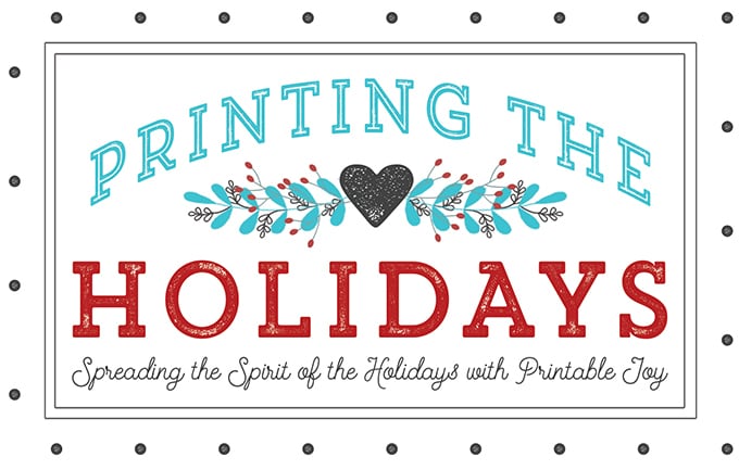 Printing the Holidays Blog hop and Giveaway