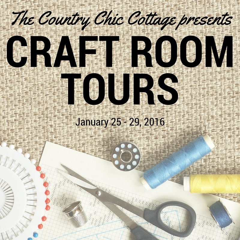 Craft Room Tour - The Country Chic Cottage