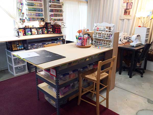 Craft Room Tour - a look inside my creative work space - Page 2 of 6 - 100  Directions