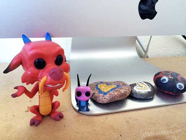 Mushu and Cricket characters