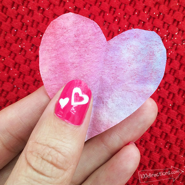 nail art heart sticker designed by Jen Goode