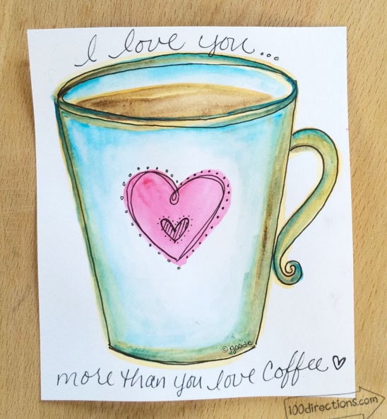 I Love You More than Coffee by Jen Goode