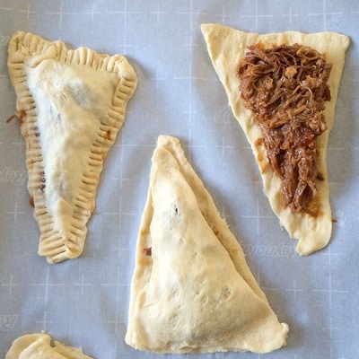 Pulled pork pockets - or hand pies