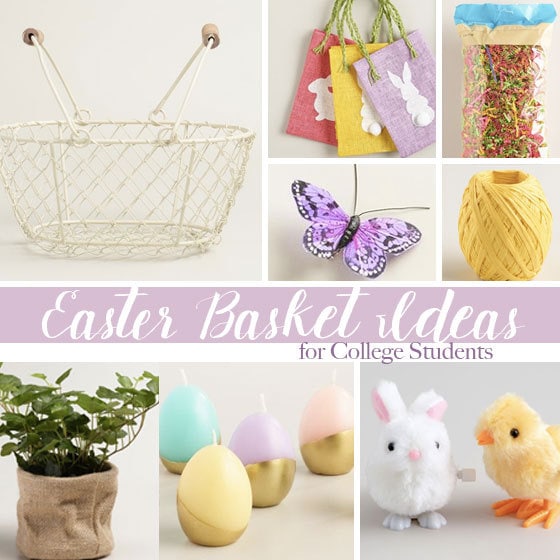 easter basket ideas for college girl