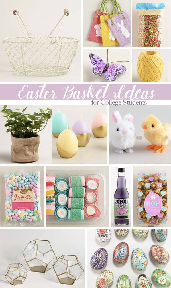Easter Basket Ideas for College Students from World Market