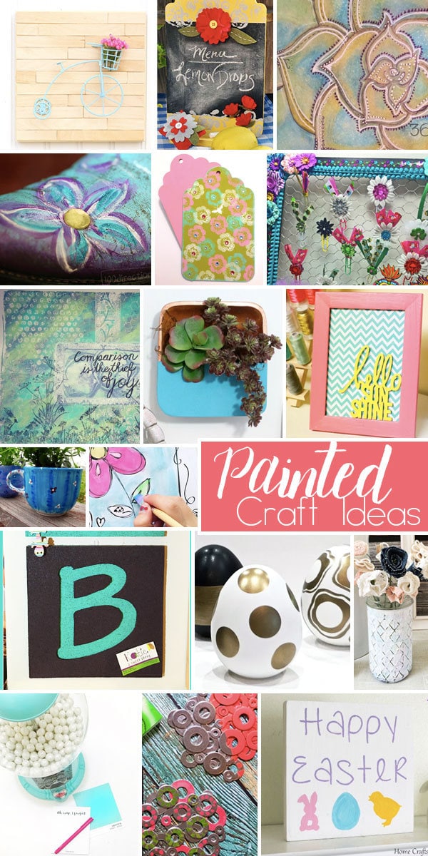 Painted Craft Ideas you can make
