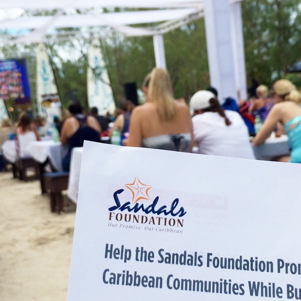 Learning about Sandals Foundation