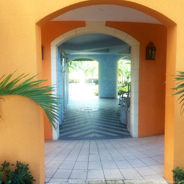 Beautiful Architecture at Beaches Resort in Turks & Caicos