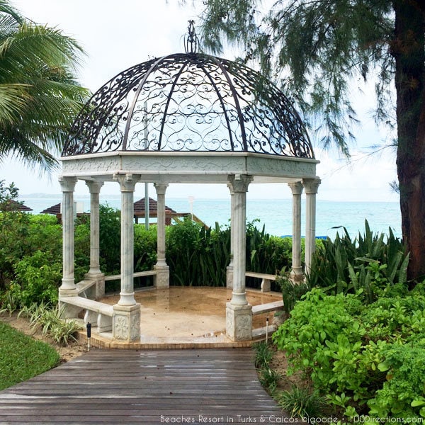 Pretty places to sit at Beaches Resort in Turks & Caicos