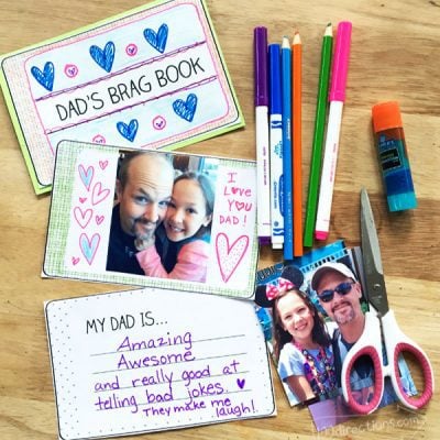 DIY Dad's Brag Book Craft Kit