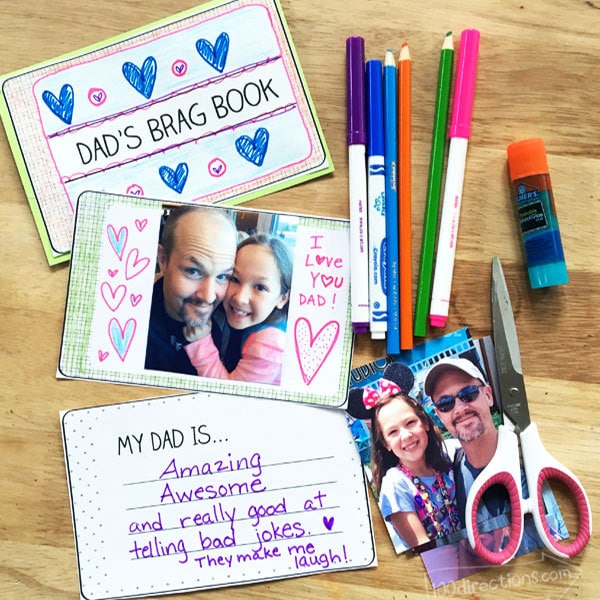 DIY Dad's Brag Book Craft Kit