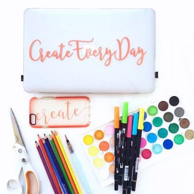 Show off your art side with personalized vinyl DIY word art