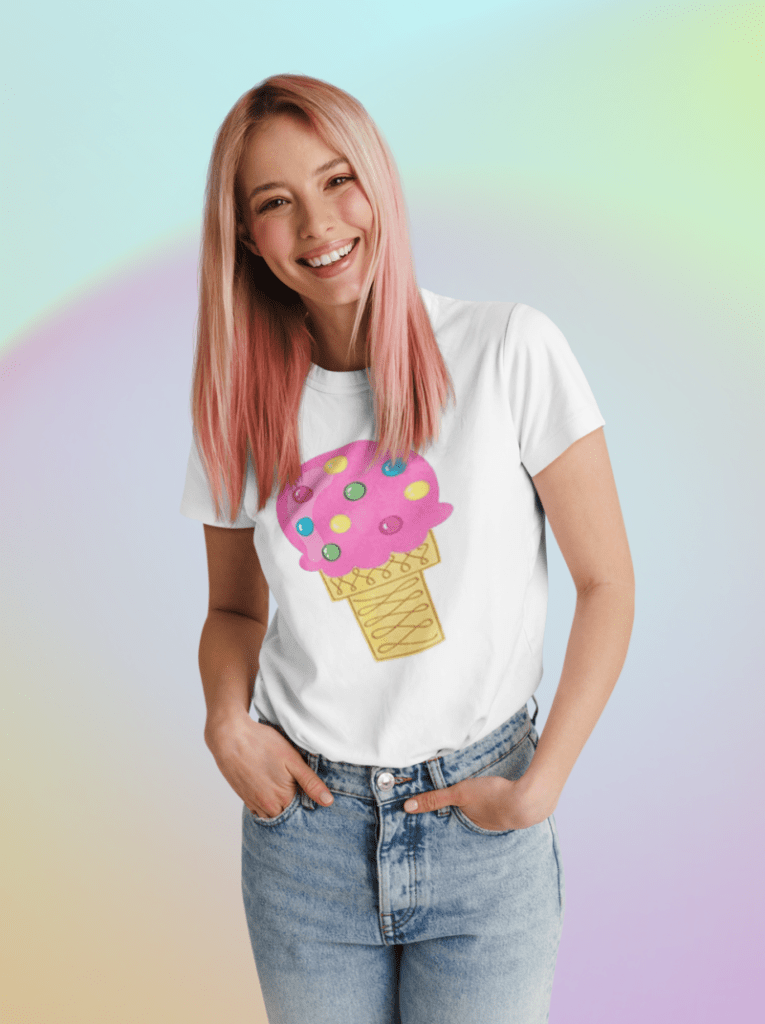 DIY Ice Cream t-shirt