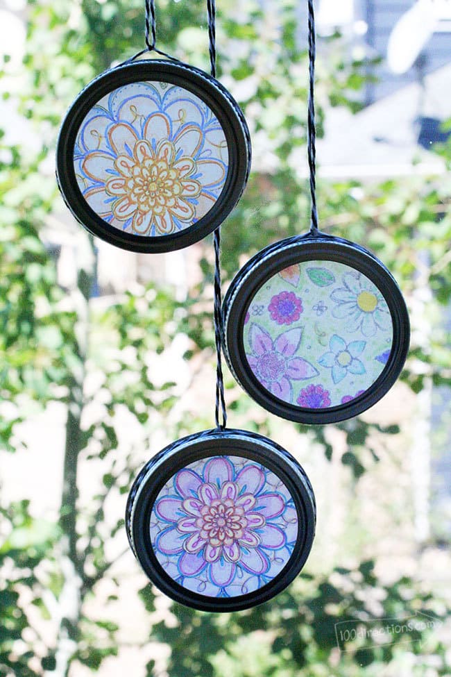 Easy Sun Catchers you can make yourself