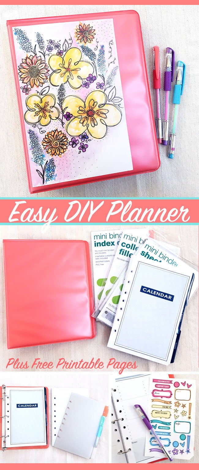 Verrassend Make Your Own Easy DIY Planner DG-02