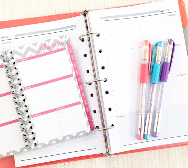 Easy DIY Planner