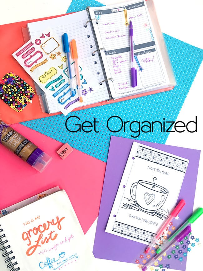 Get organized